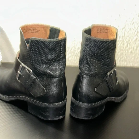 Gentle Souls Black Ankle Boots - Picture 5 of 12